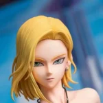 Dragon Ball Android 18 Statue Close-Up