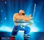 Dragon Ball Z Beast Gohan & Master Roshi Statue - Sword Fighting Pose, Blue Aura & Stars, Anime Action Figure Collectible