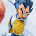 Dragon Ball Goku vs Vegeta Statue: Vegeta's Intense Battle Stance, Detailed Armor & Dynamic Expression | Collectible Action Figure