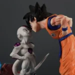 Goku vs Frieza Statue - Dragon Ball PVC Collectible Figure in Dynamic Battle Pose, Muscular Build & Fierce Expressions, Anime Clash Sculpture