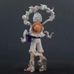 OnePiece-Gear5-Luffy Anime Figure - Dynamic Pose with Iconic Straw Hat & Detailed Costume Collectible