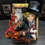 Sabo One Piece Statue – PVC collectible photo frame, a perfect addition to any One Piece Statue collection or anime display.