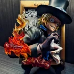 Sabo One Piece Statue – PVC collectible photo frame, perfect for fans and collectors of One Piece statues and anime memorabilia.